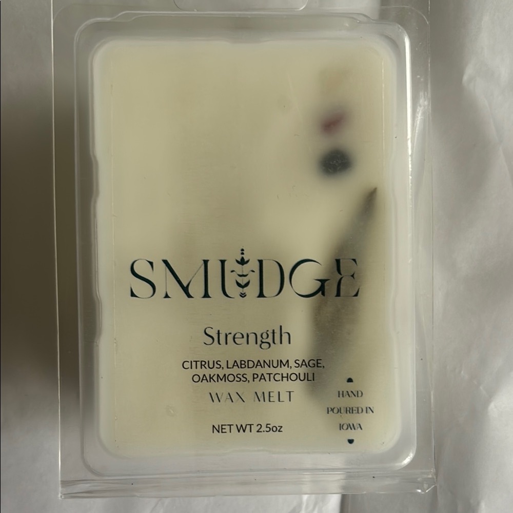 Smudge Strength Wax Melt Crystals NIB NEW